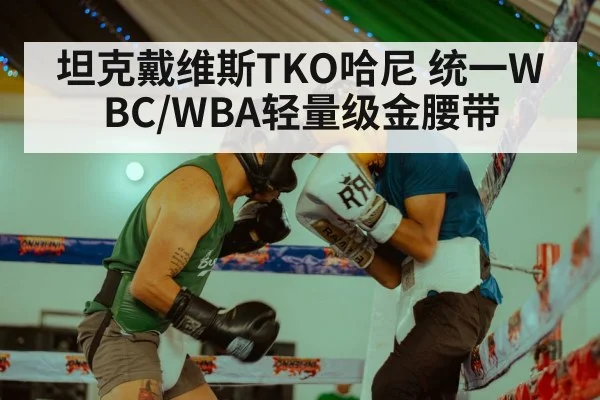 坦克戴维斯TKO哈尼 统一WBC/WBA轻量级金腰带